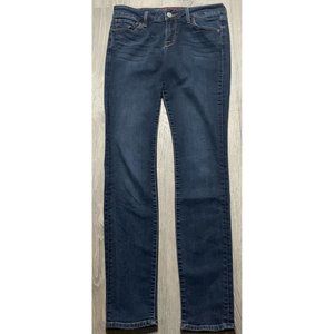 Women's Lucky Brand Leyla Skinny Denim Jeans Dark Wash‎ 4/27 Regular